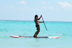 Costa Maya Standup Paddleboard cruise excursion